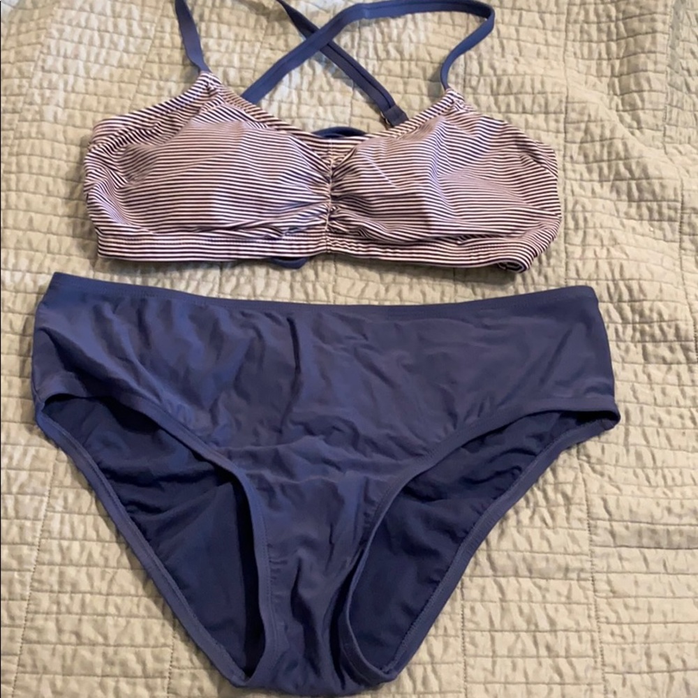 Plus size bikini.
